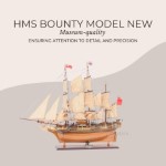 T107 HMS Bounty New Tall Ship Model 